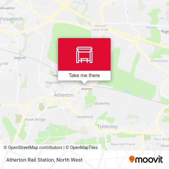 Atherton Rail Station Routes, Schedules, and Fares