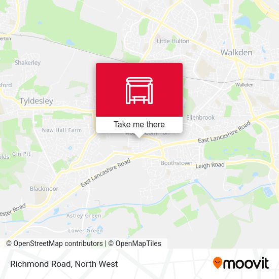 Richmond Road map