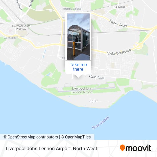 Liverpool John Lennon Airport map