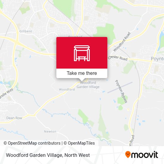 Woodford Garden Village map
