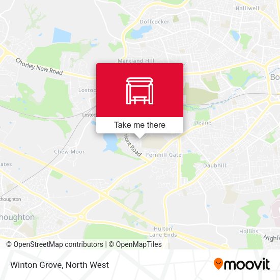 Winton Grove map