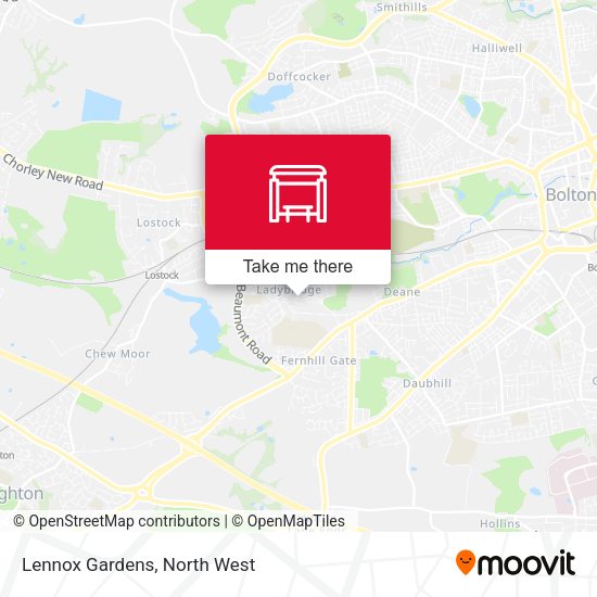 Lennox Gardens map