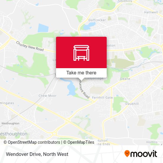 Wendover Drive map