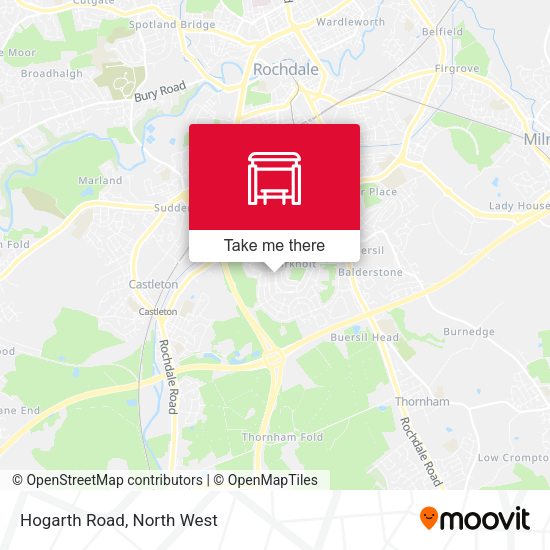 Hogarth Road map