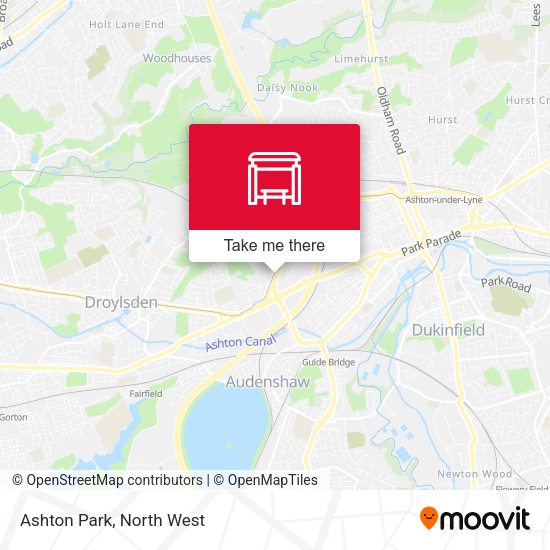 Ashton Park map