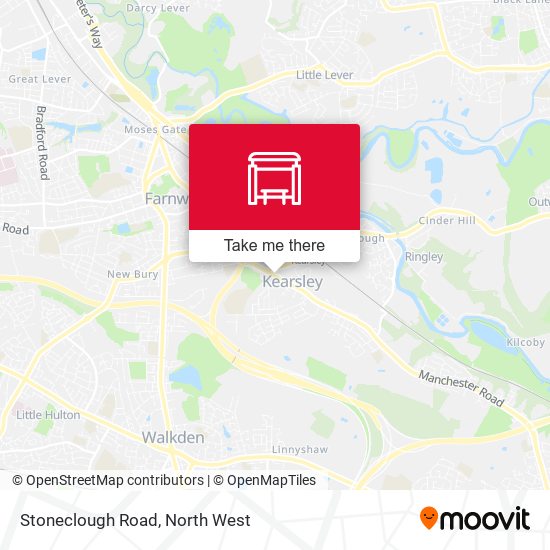 Stoneclough Road stop Routes Schedules and Fares