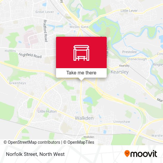 Norfolk Street map