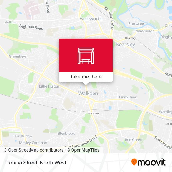 Louisa Street map