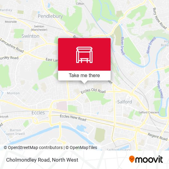 Cholmondley Road map