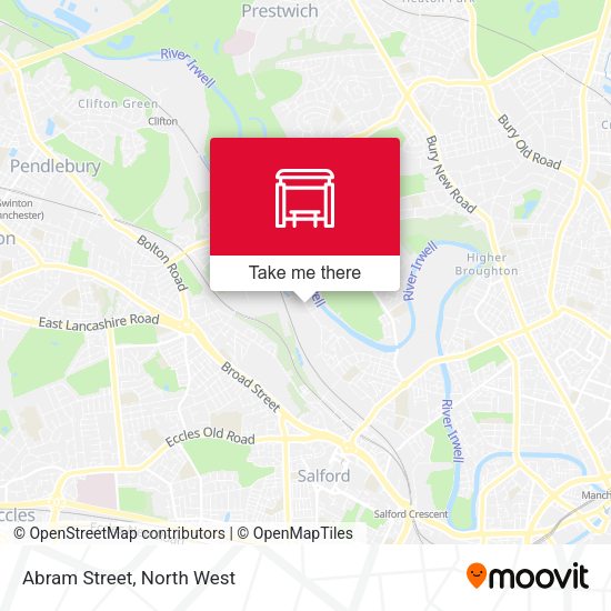 Abram Street map