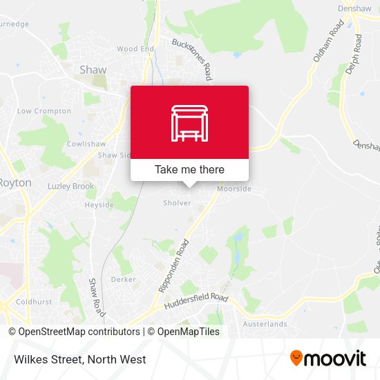 Wilkes Street map
