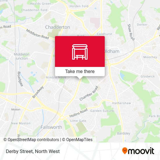Derby Street map