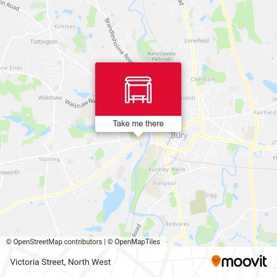 Victoria Street map