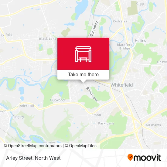 Arley Street map