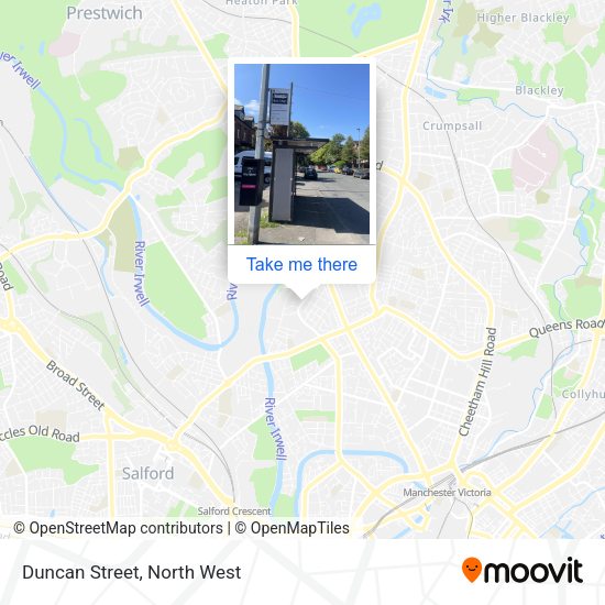 Duncan Street map