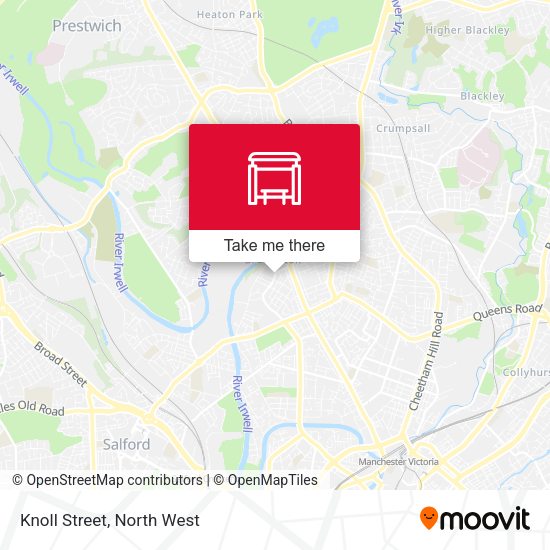 Knoll Street map