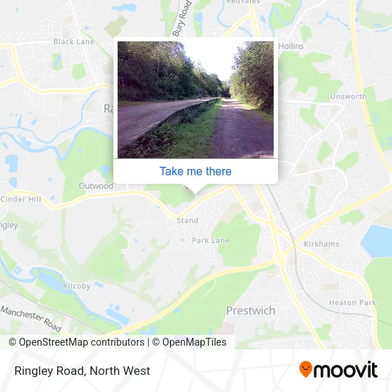 Ringley Road map