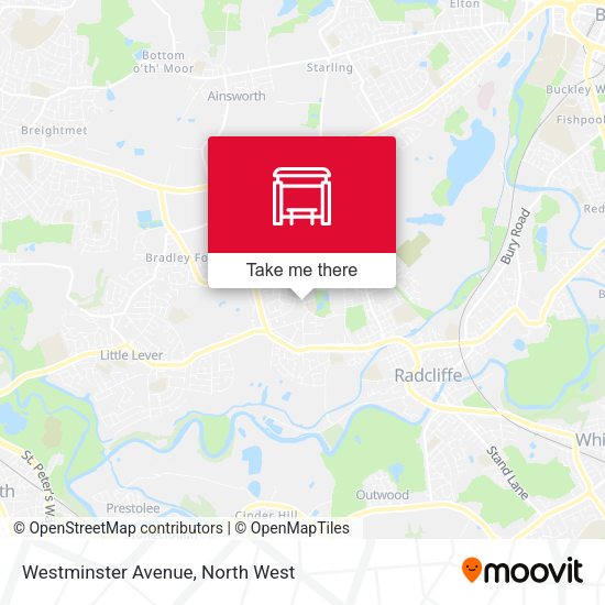 Westminster Avenue map