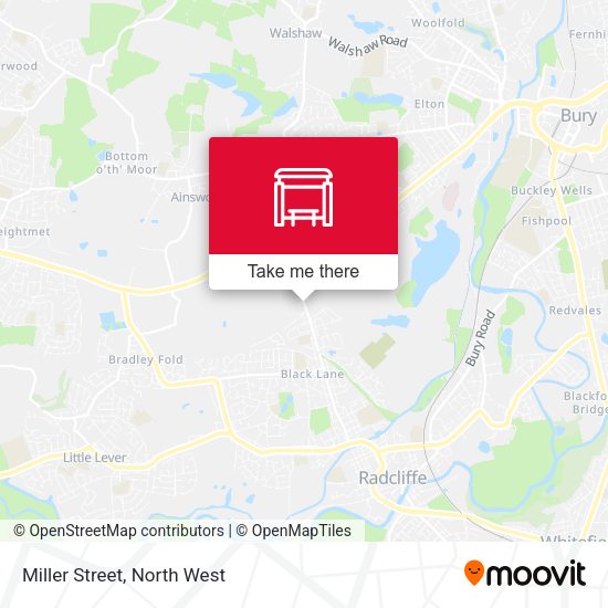 Miller Street map