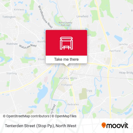 Tenterden Street (Stop Pp) map