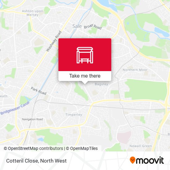 Cotteril Close map
