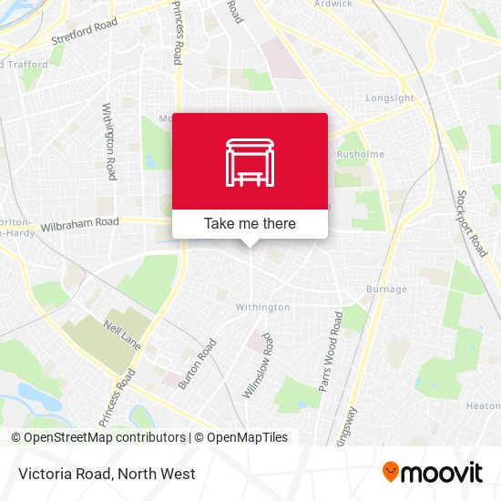 Victoria Road map