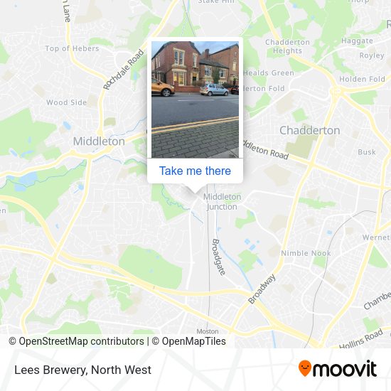 Lees Brewery map