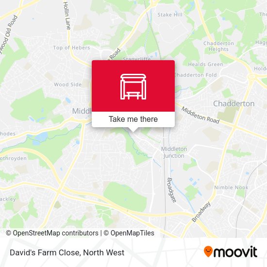 David's Farm Close map
