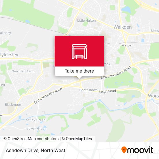 Ashdown Drive map