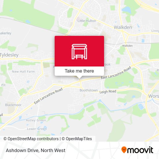 Ashdown Drive map