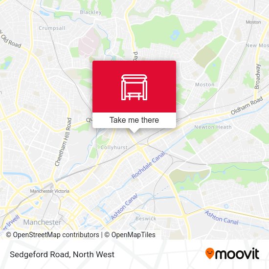 Sedgeford Road map