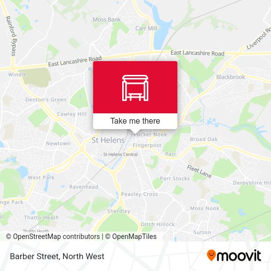 Barber Street map
