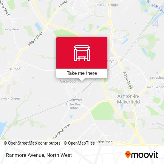 Ranmore Avenue map