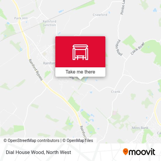 Dial House Wood map