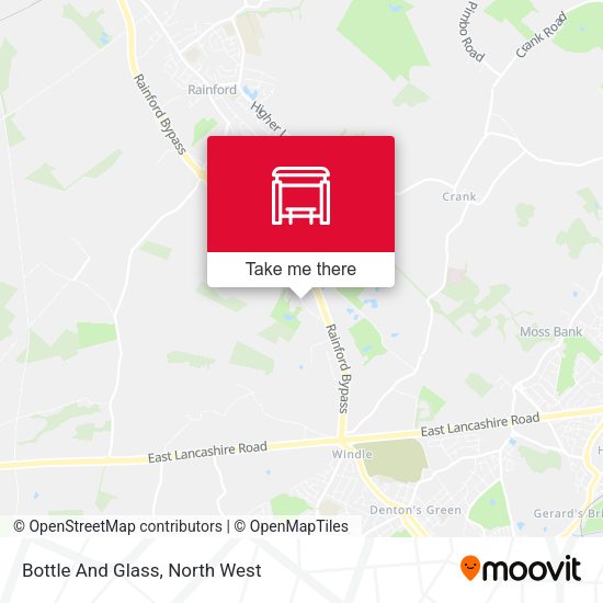 Bottle And Glass map