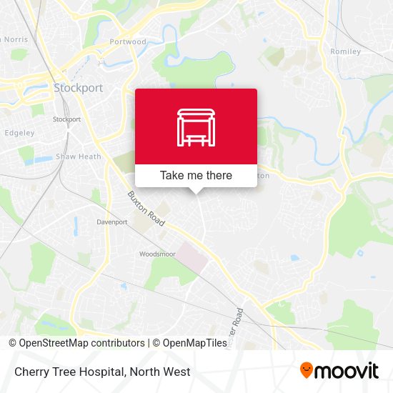Cherry Tree Hospital map