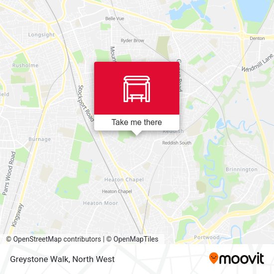 Greystone Walk map
