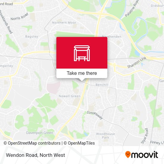 Wendon Road map