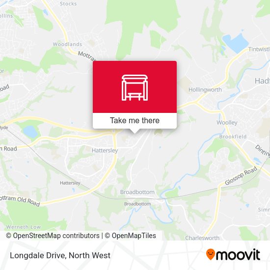 Longdale Drive map