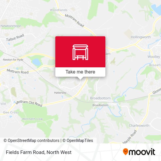 Fields Farm Road map