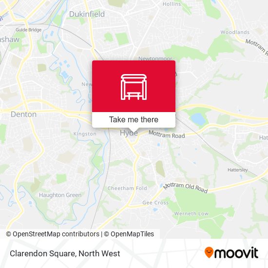 Clarendon Square map