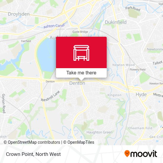 Crown Point map