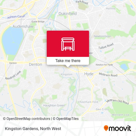 Kingston Gardens map