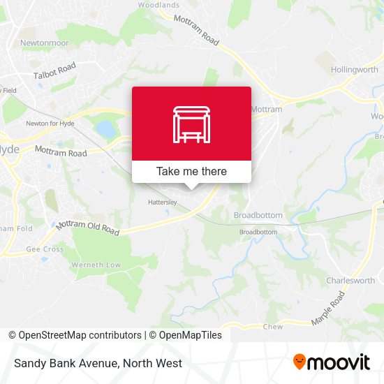 Sandy Bank Avenue map