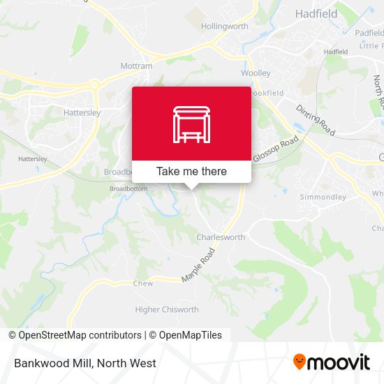 Bankwood Mill map