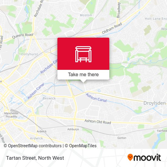 Tartan Street map