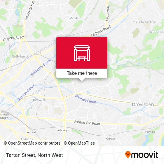 Tartan Street map