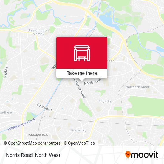 Norris Road map