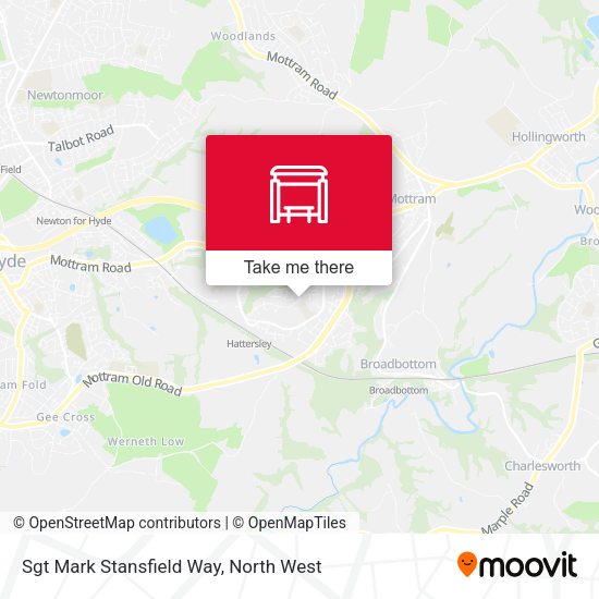Sgt Mark Stansfield Way map