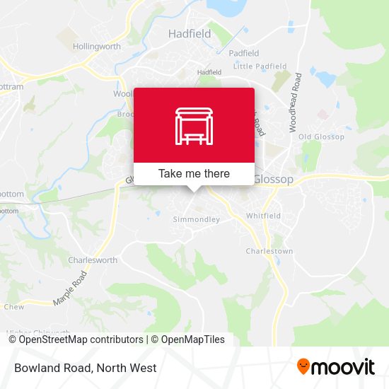 Bowland Road map